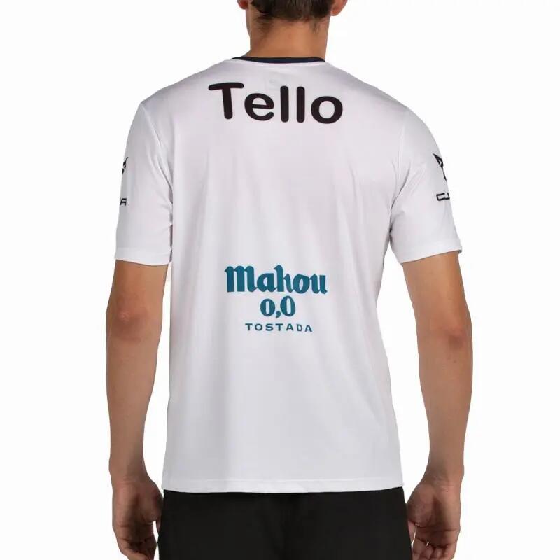 Camiseta Bullpadel Juan Tello Premier Padel Lili Branca 4/7