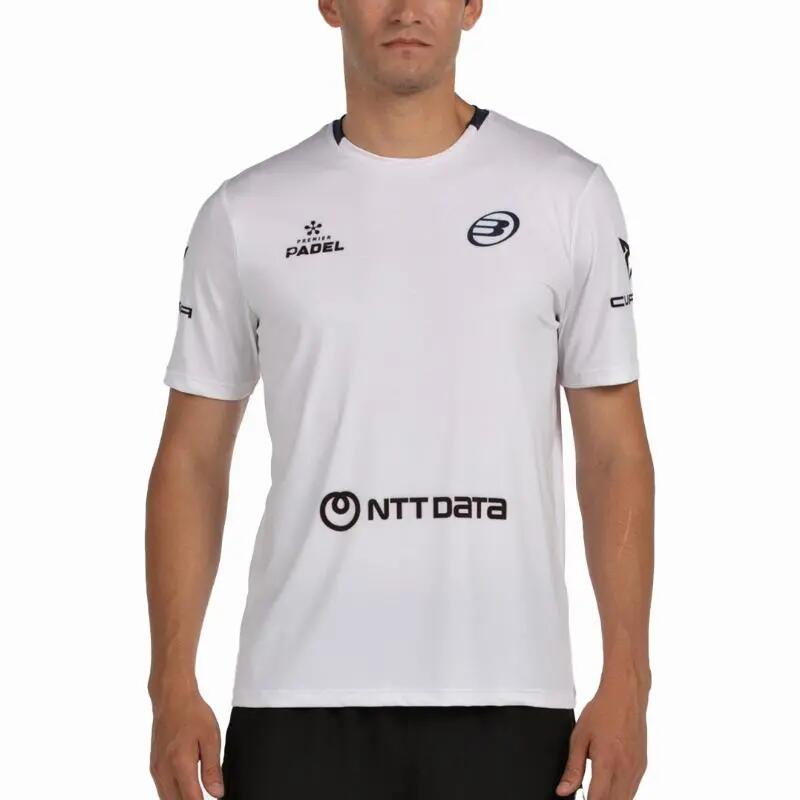 Camiseta Bullpadel Juan Tello Premier Padel Lili Branca 5/7