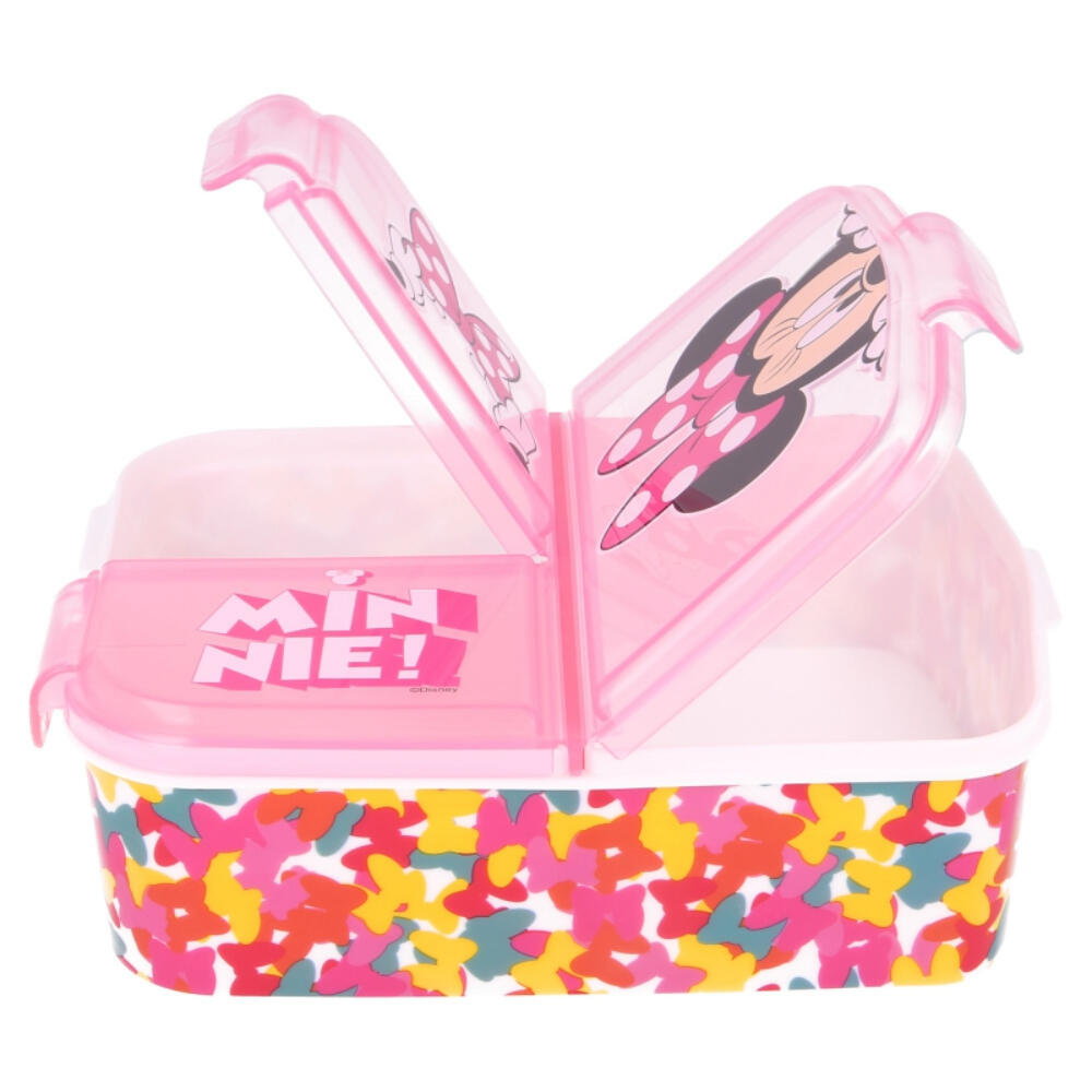 Sandwichera 3 Compartimentos Minnie Mouse So Edgy Bows 2/3