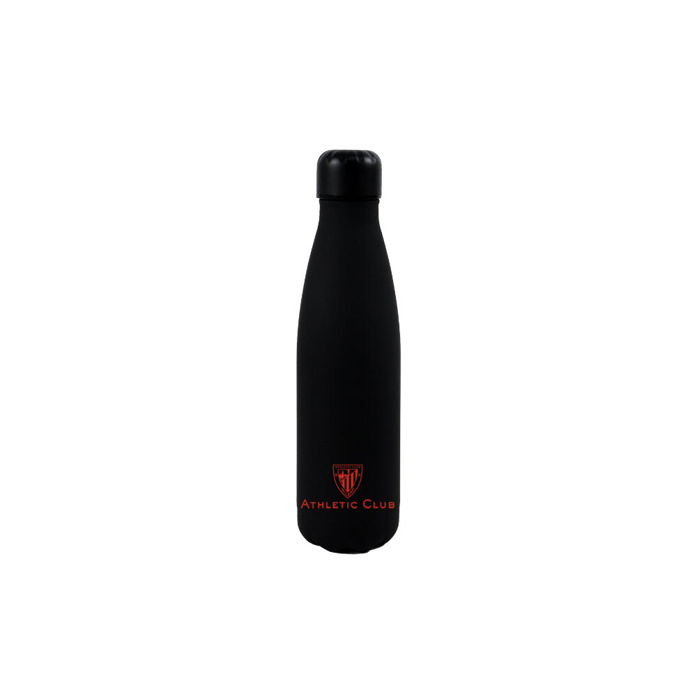 Botella de Acero Rubberizada Athletic Club Bilbao Negra León Rojo 500 ML 2/3