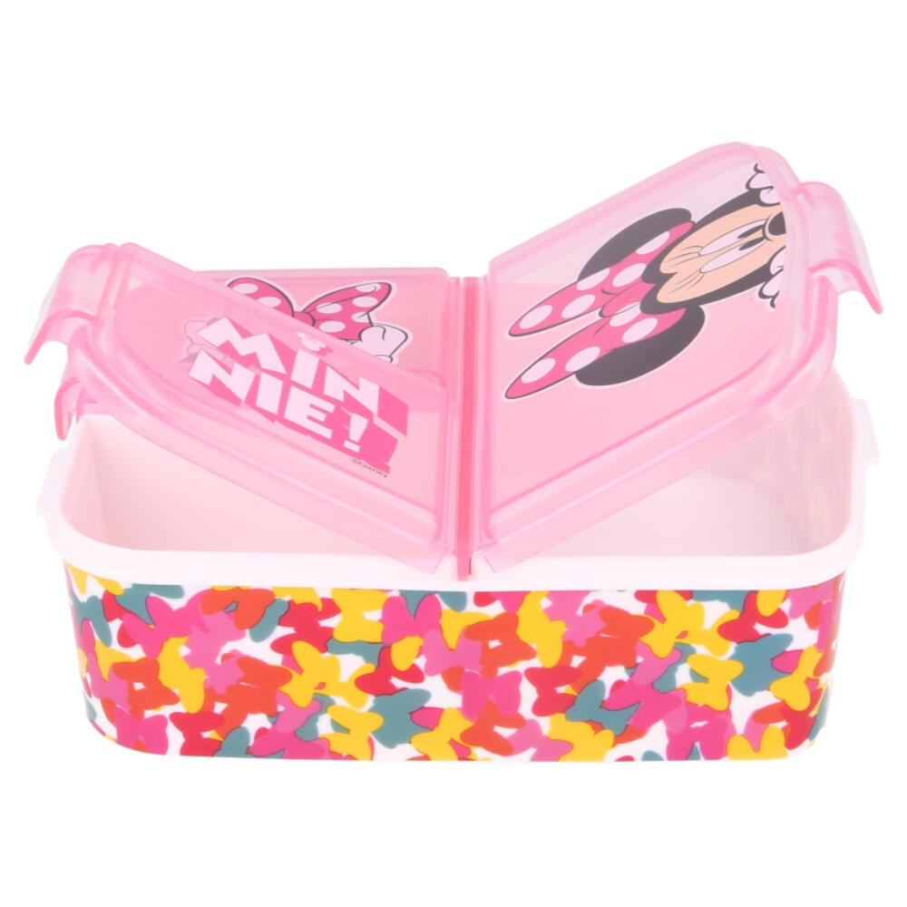 Sandwichera 3 Compartimentos Minnie Mouse So Edgy Bows 3/3