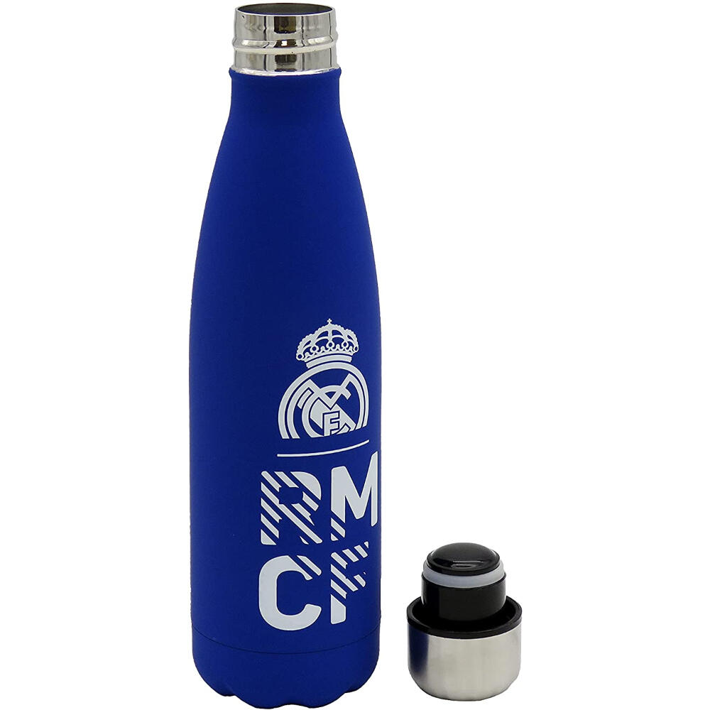 Botella De Acero Inoxidable Real Madrid Azul 500 ML 2/3