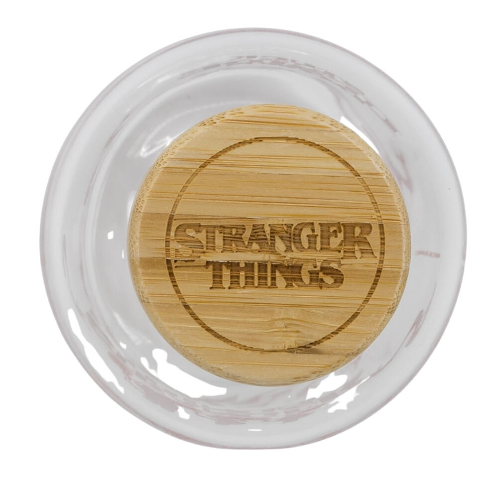 Botella de cristal - Bidón de viaje - Stranger Things - 620 ml - Multicolor 3/3