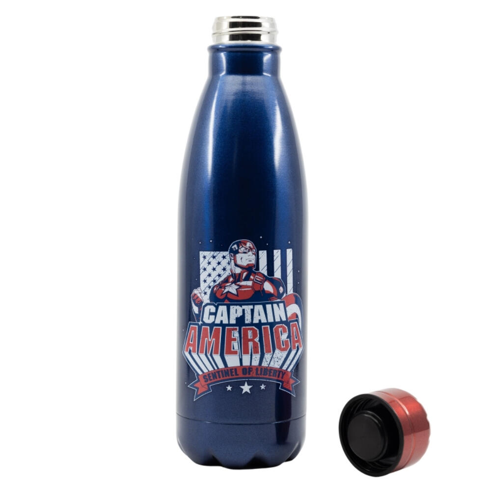 Botella De Acero Inoxidable Capitán América 780 ML 2/3