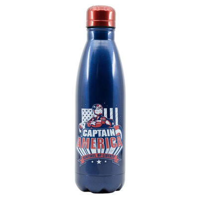 Botella De Acero Inoxidable Capitán América 780 ML