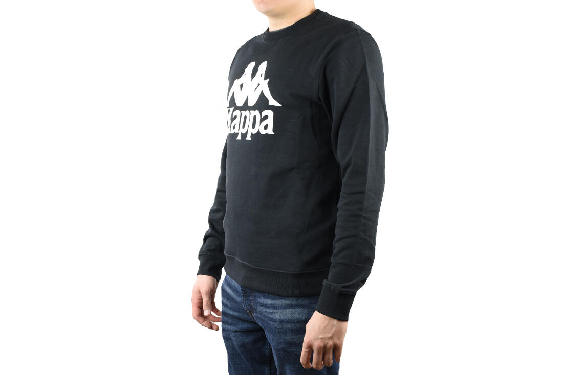 Kappa Herren Sweatshirt schwarz 703797 194006 2/3