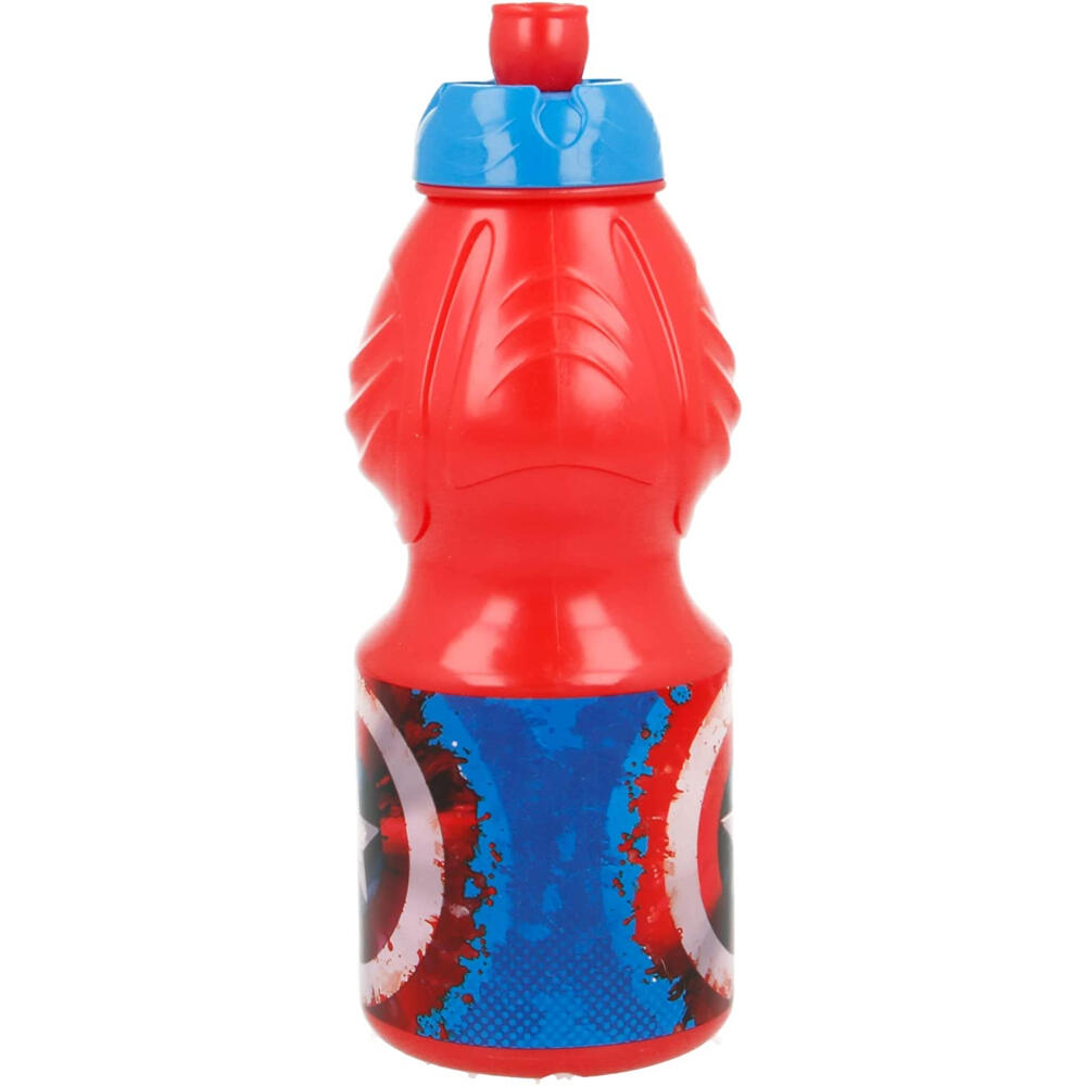 Botella Cantimplora Plástico Capitán América Force 400 ML 2/3