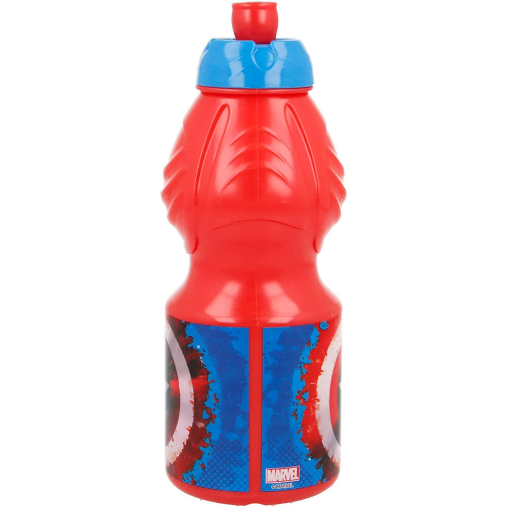 Botella Cantimplora Plástico Capitán América Force 400 ML 3/3