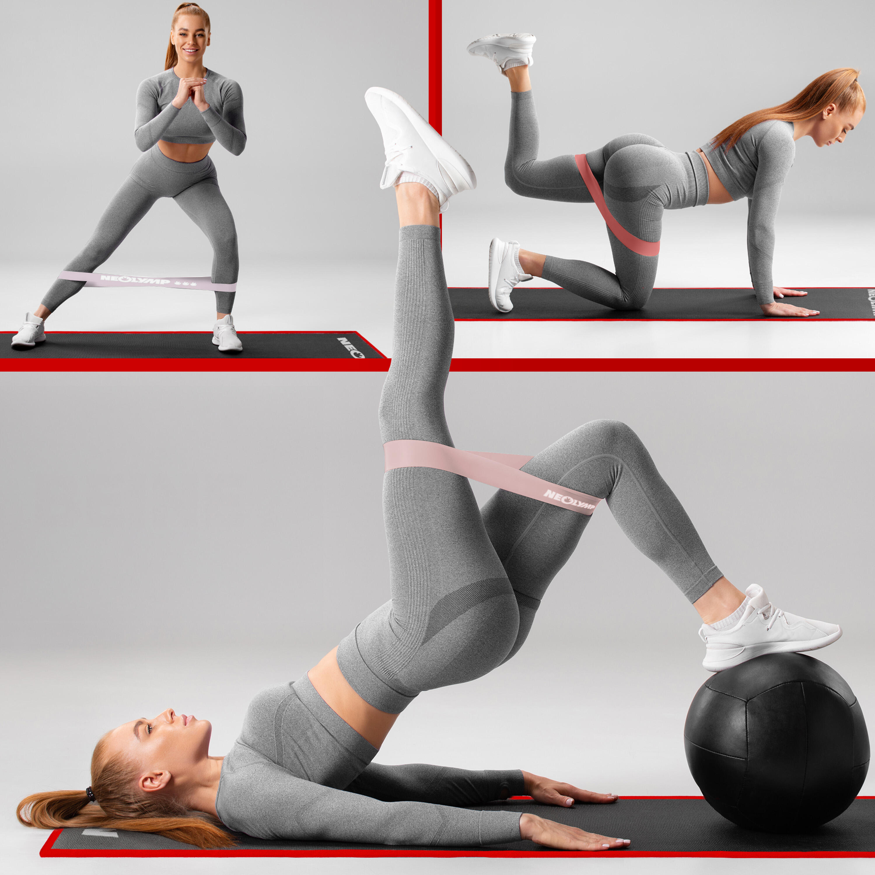 Latex Fitnessbänder – Widerstandsbänder, ideal für Ganzkörpertraining 6/6
