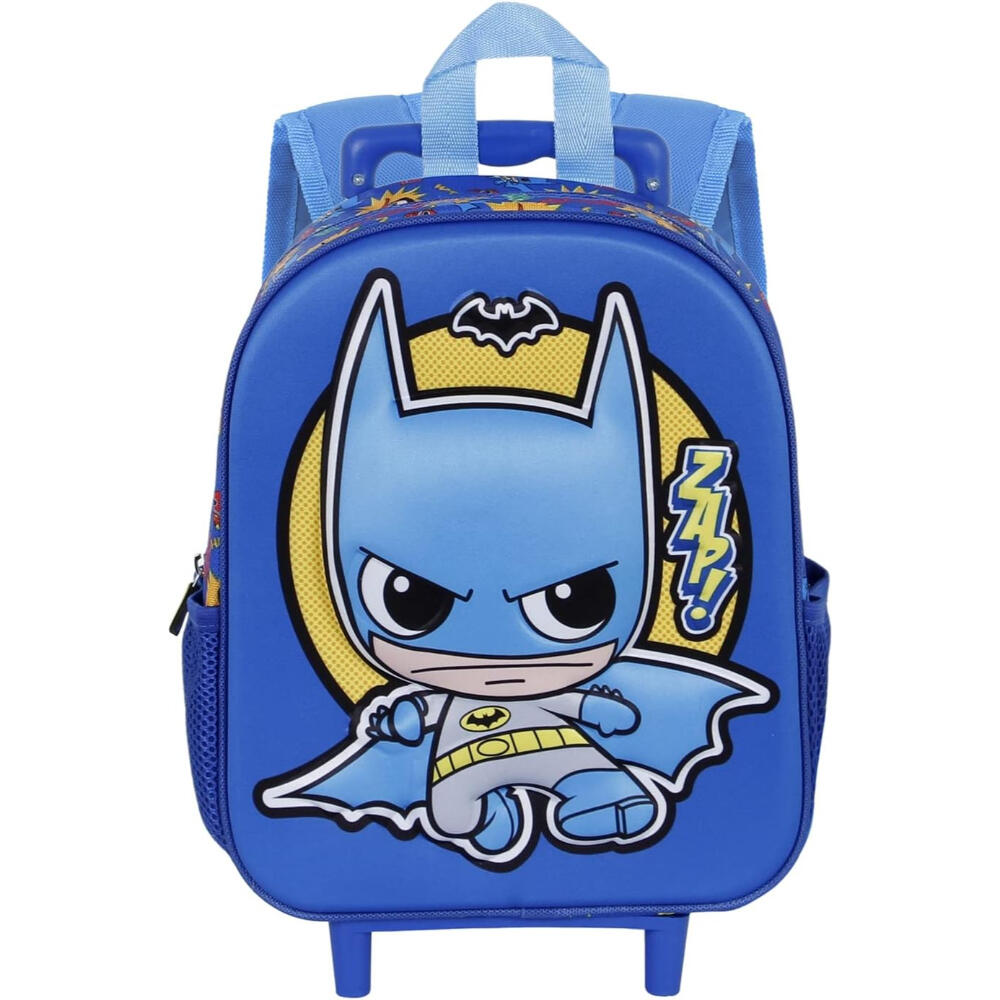Mochila Trolley con ruedas Guardería Batman Zap 3D 2/3
