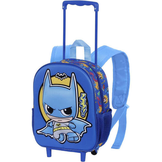 Mochila Trolley con ruedas Guardería Batman Zap 3D