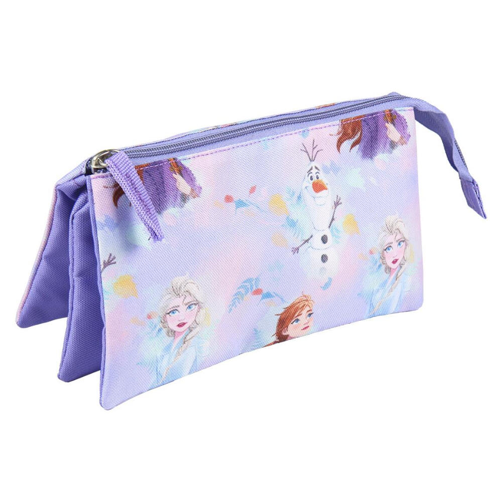 Estuche Portatodo Triple Frozen Sparkles 1/3