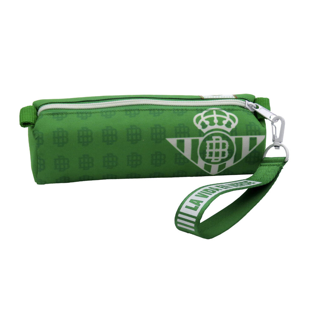 Estuche portatodo - Unisex - Cremallera, asa - Real Betis - Verde 2/3
