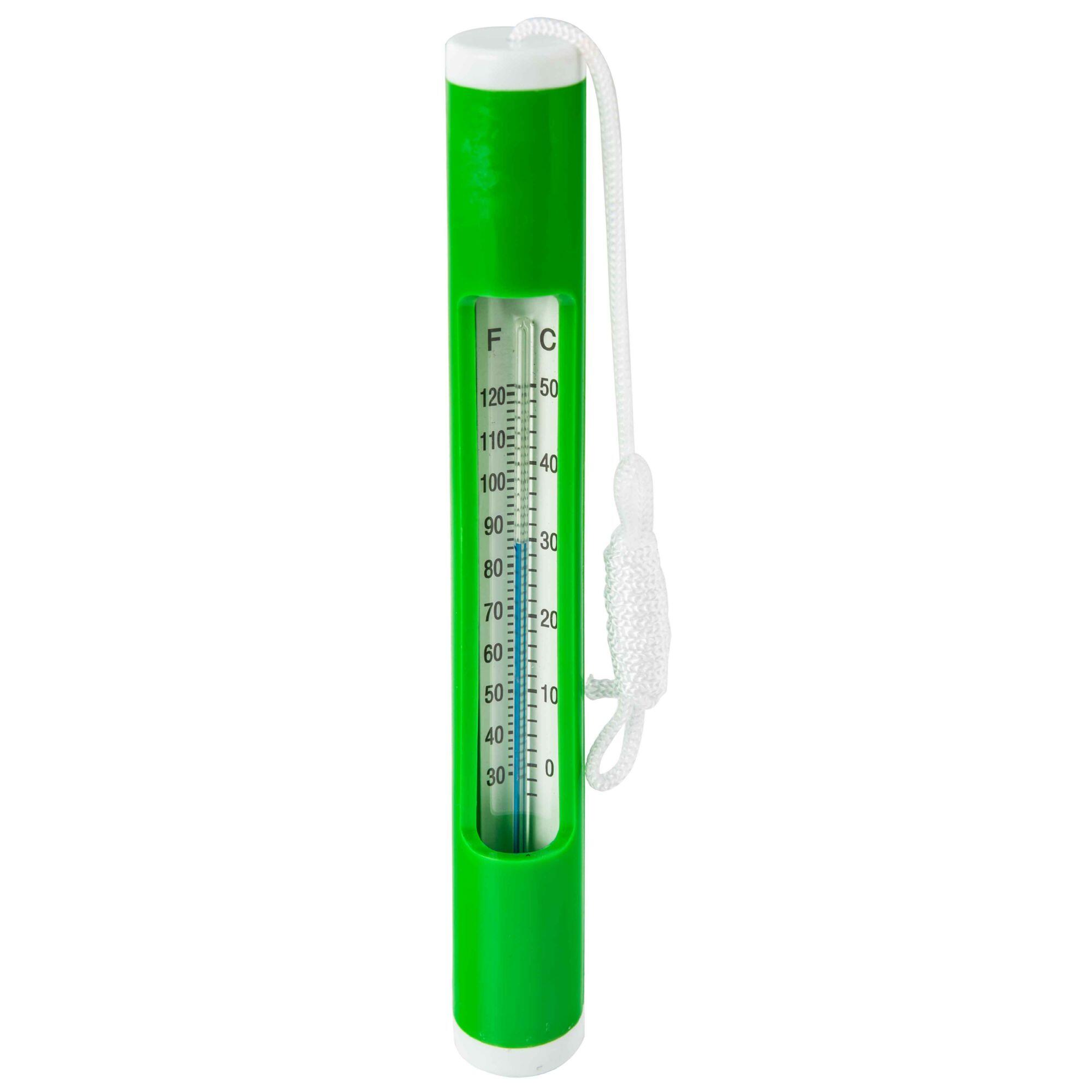 Thermomètre de piscine 16 cm - flottant, corde incluse 1/2