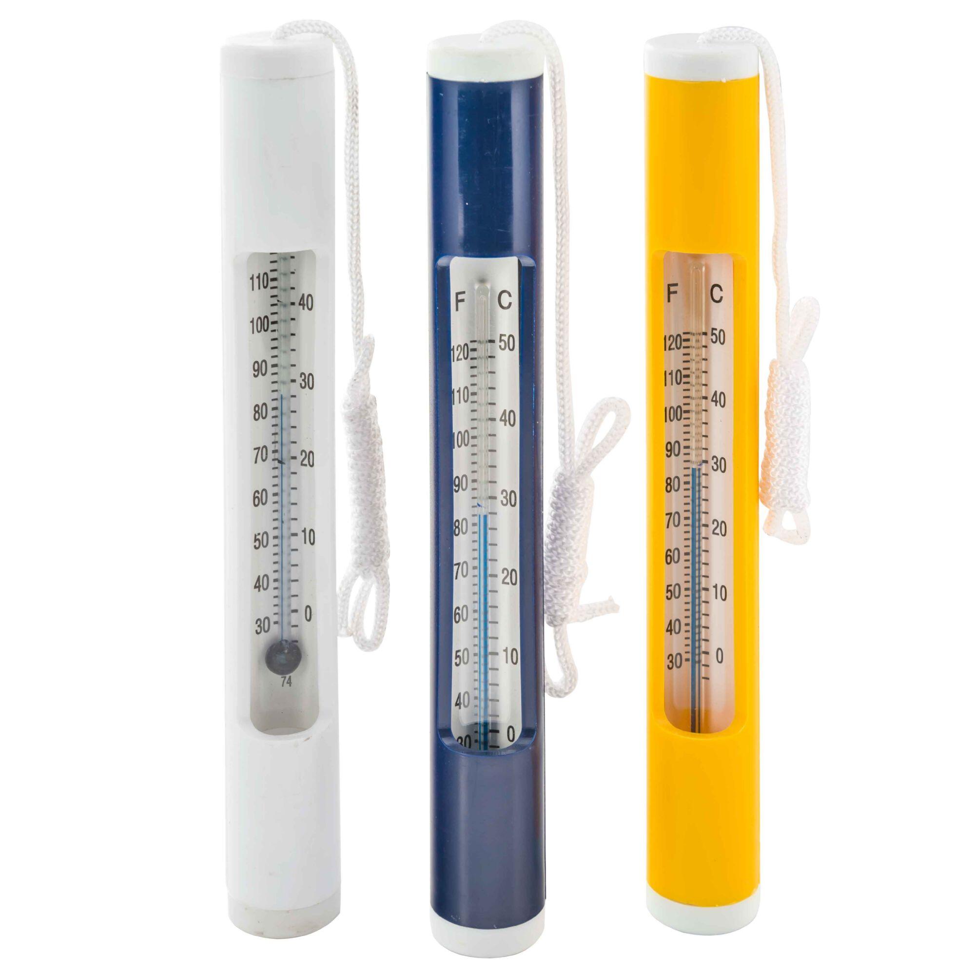 Thermomètre de piscine 16 cm - flottant, corde incluse 2/2