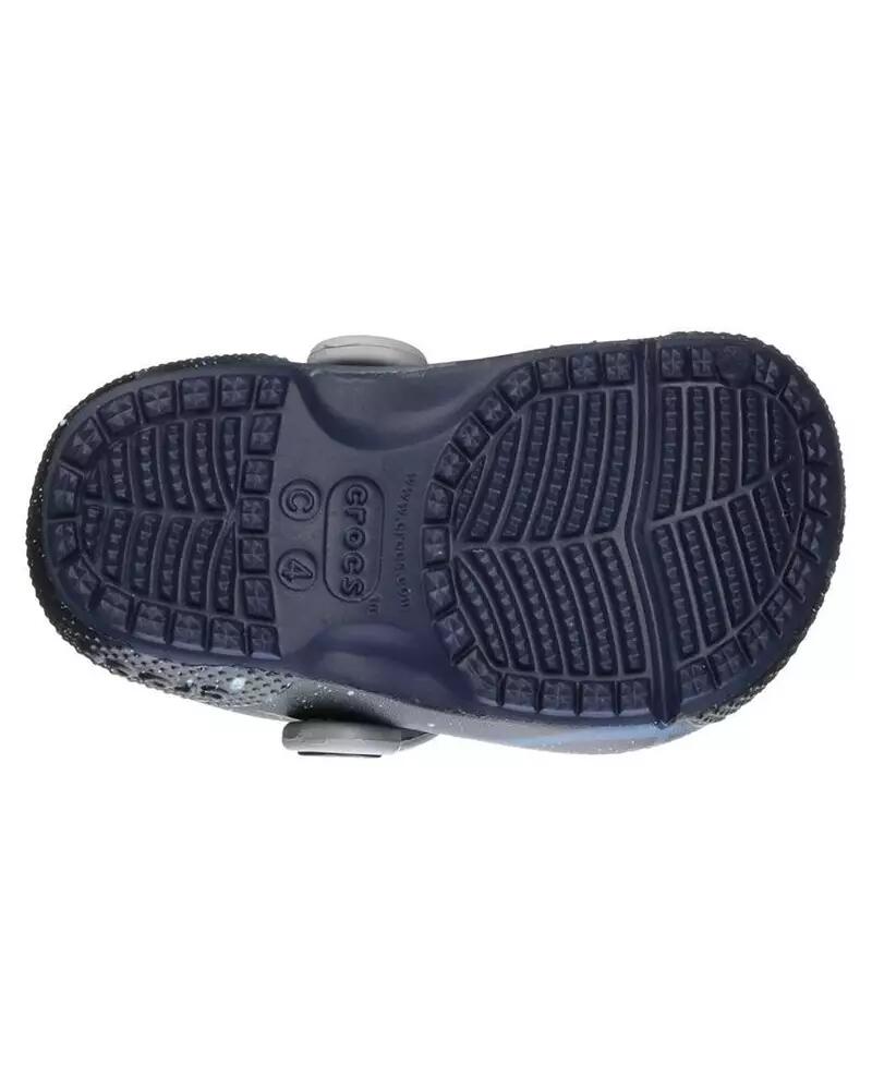 Sandales Crocs Bleu 3/4