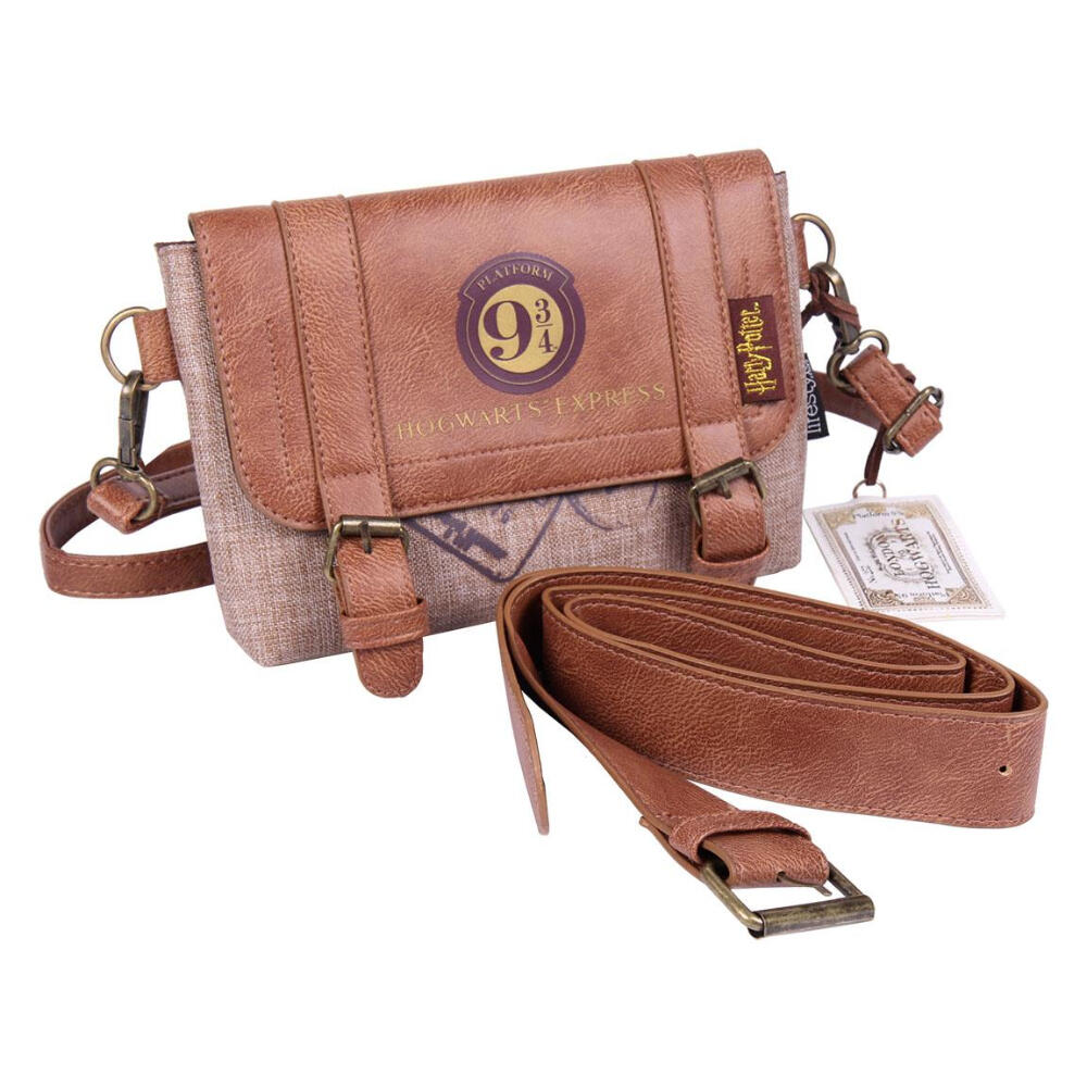 Riñonera deportiva - Unisex - Ajustable - Harry Potter - Marrón 3/3