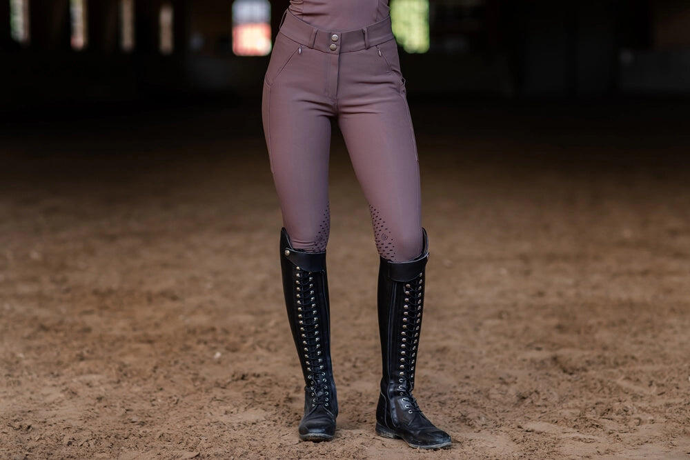 Pantalon Knee Grip jump Amaranth - Equestrian Stockholm 1/1
