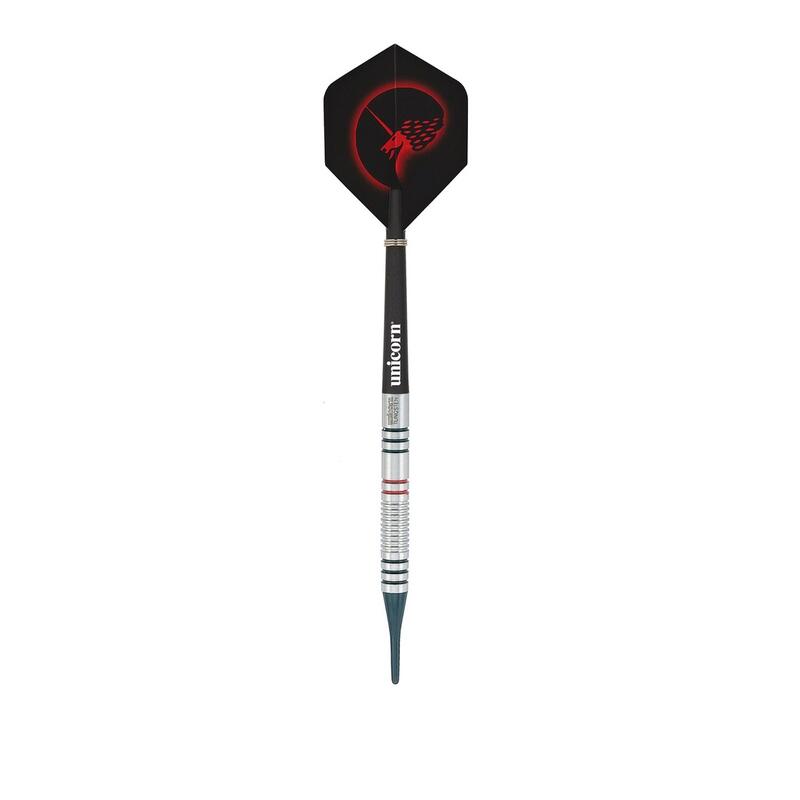 Set sageti darts soft Unicorn Core Plus Win, 80% wolfram
