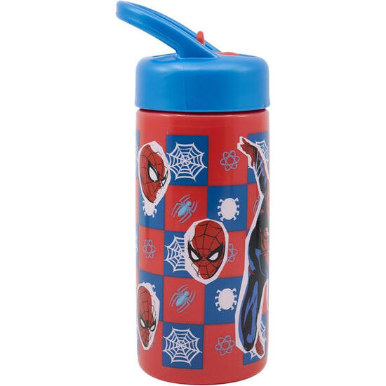 Botella Pp Playground 410 ML Spiderman Arachnid Grid