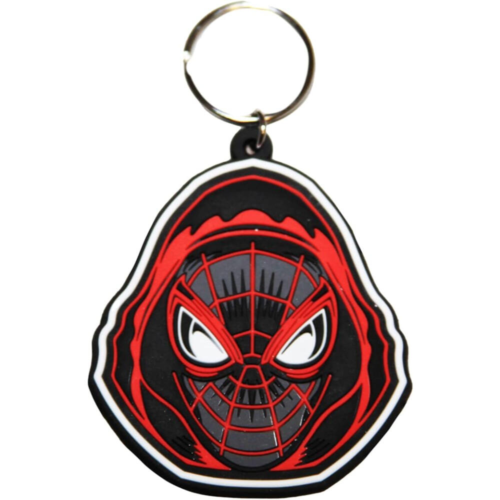 Llavero de Caucho Spiderman Miles Morales 2/3