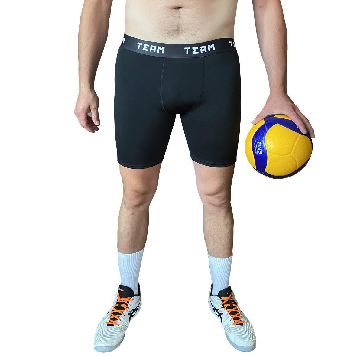 Podspodenki do piłki siatkowej męskie elastic JG TEAM 3/5