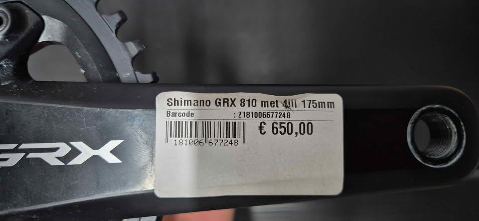Entre Particuliers - Shimano GRX 810 avec powermeter 4iiii Nouveau 2/2