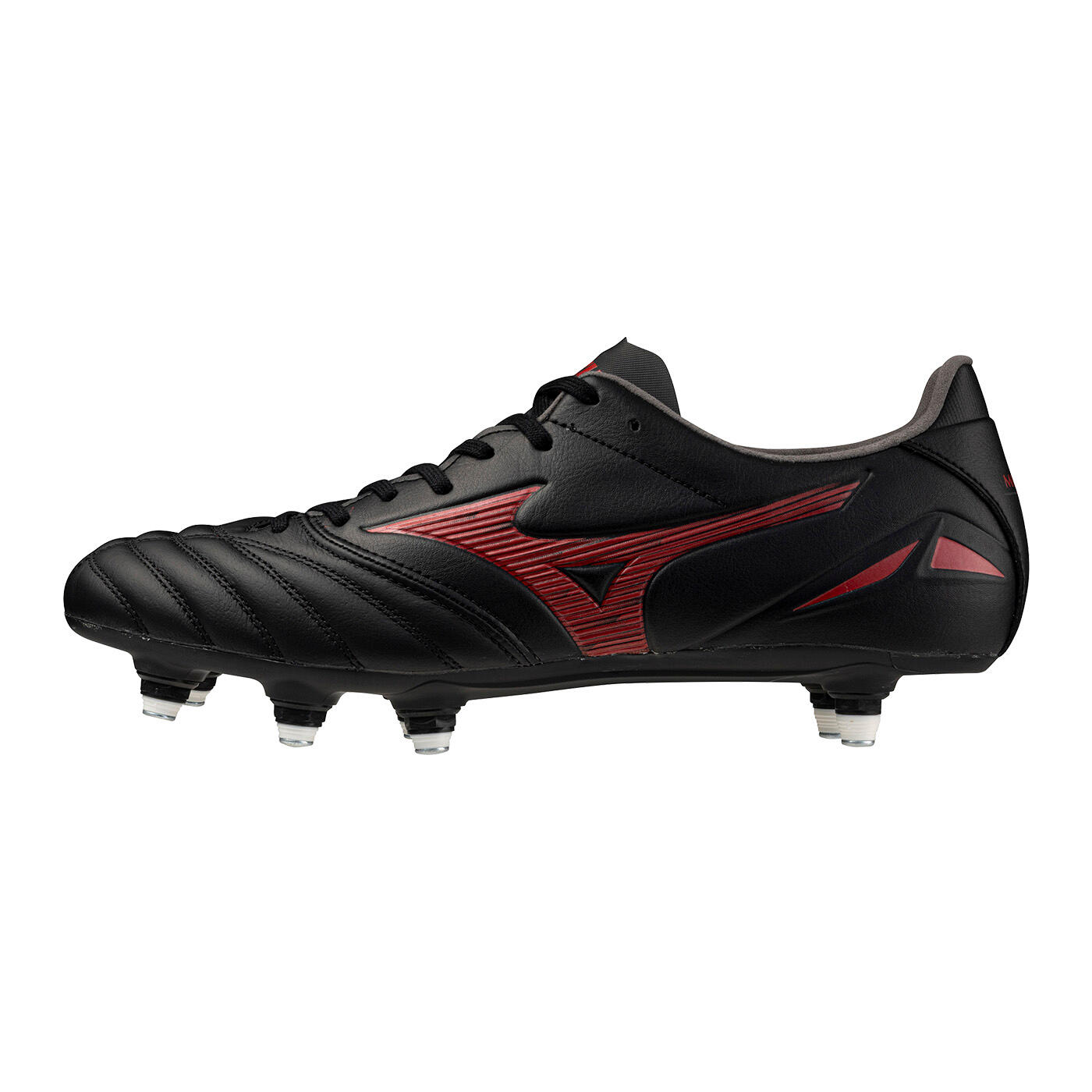 Ghete cu crampoane Mizuno Morelia Neo IV Pro SI Negru și roșu
