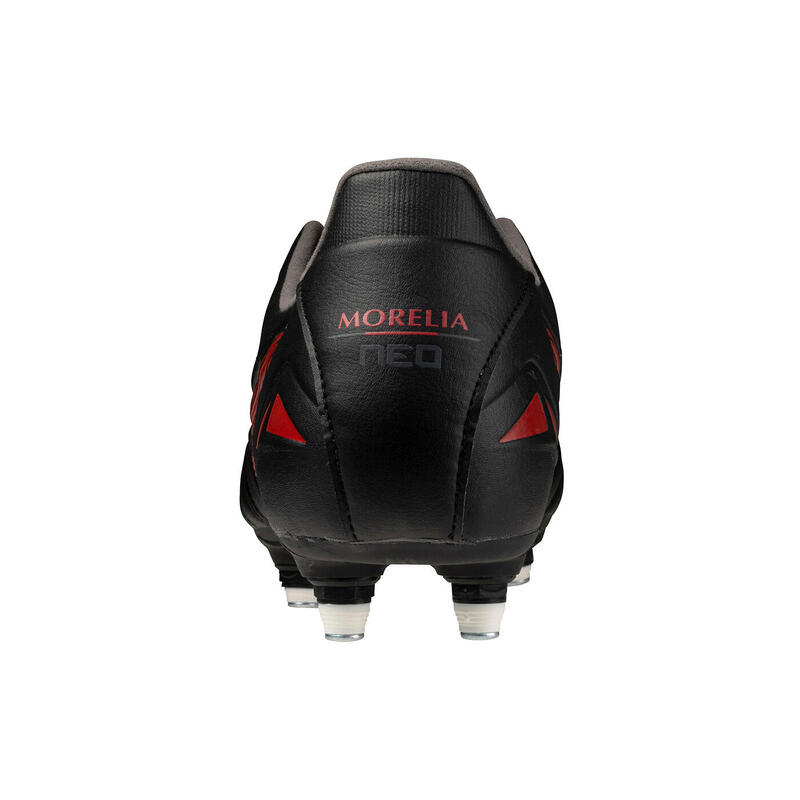 Ghete cu crampoane Mizuno Morelia Neo IV Pro SI Negru și roșu