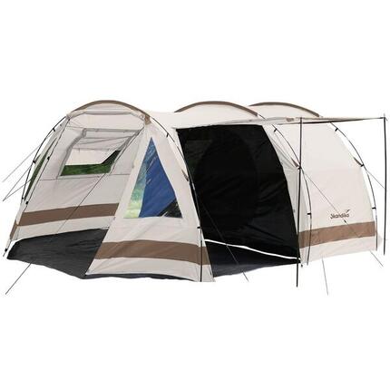 Seconde vie - Tente Camping tunnel Kambo 4 - 4 pers - cabine sombre - 3 entrées