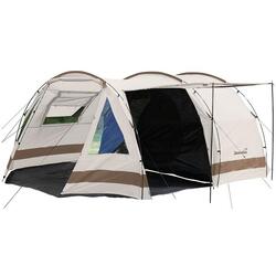 Seconde vie - Tente Camping tunnel Kambo 4 - 4 pers - cabine sombre - 3 entrées