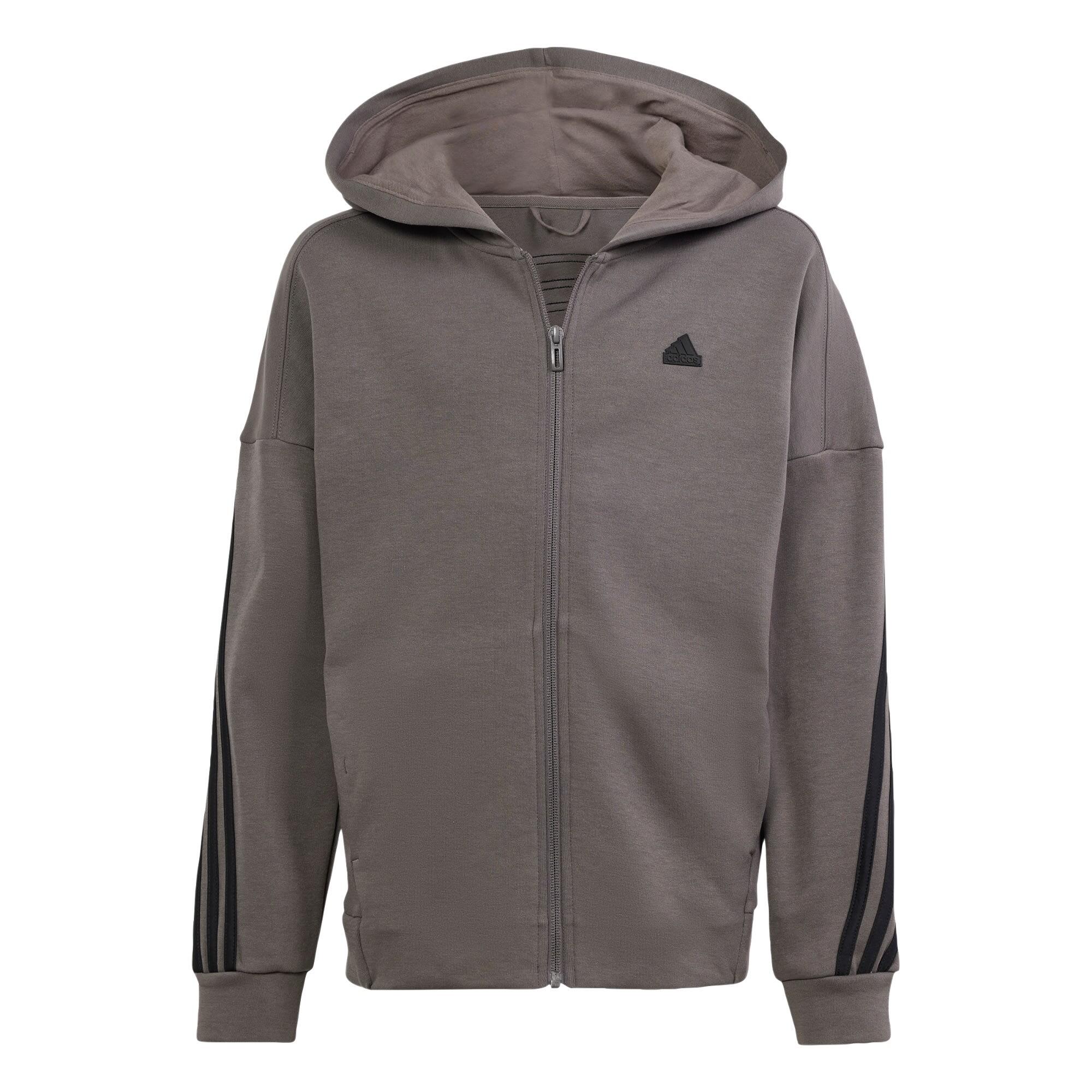 ADIDAS Dětská sportovní bunda Future Icons 3-Stripes Full-Zip Hooded