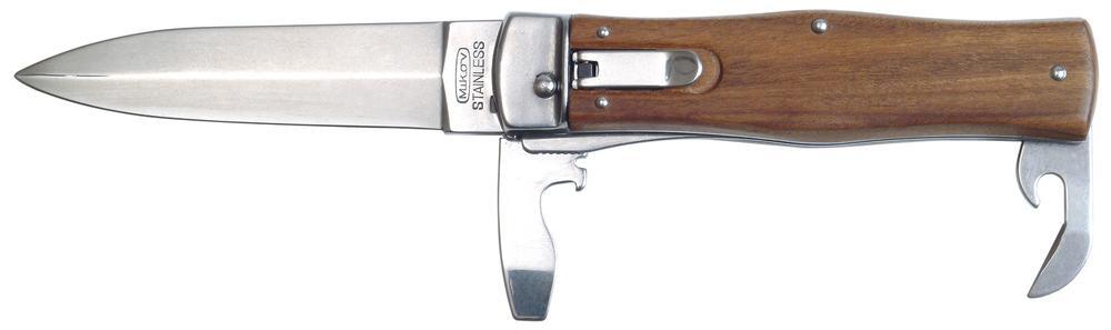 Vyhazovací zavírací nůž 3dílný s vývrtkou PREDATOR - palisandr 1/1