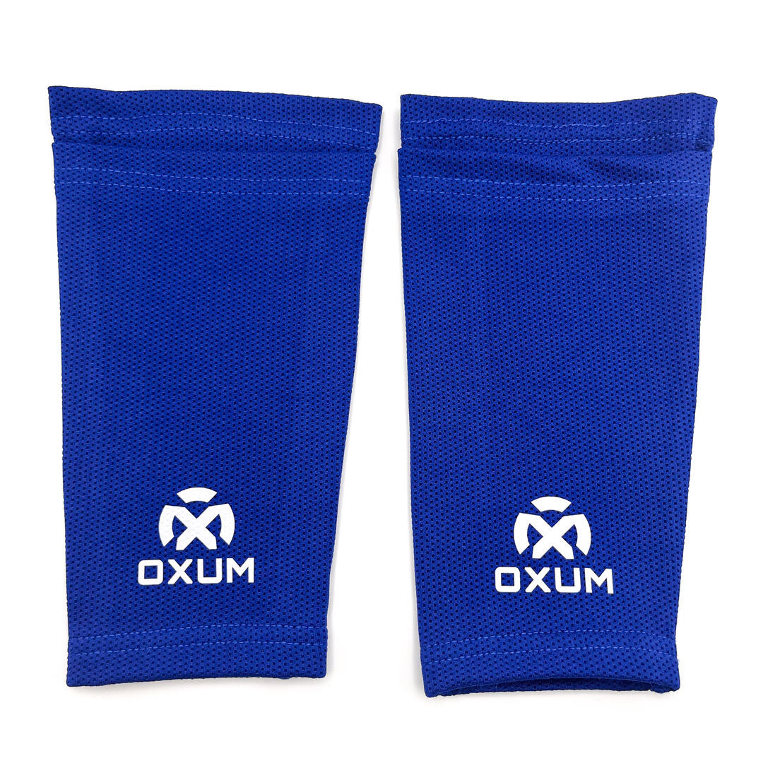 OXUM Schienbeinschoner-Halter Stoff Blau S