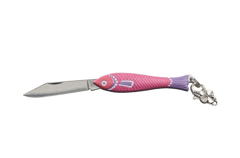 Kapesní zavírací nůž RYBIČKA - PINK 1/1