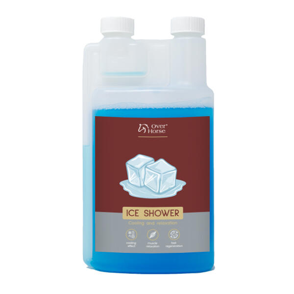 Ice Shower 1l- płyn chłodzący dla koni.
