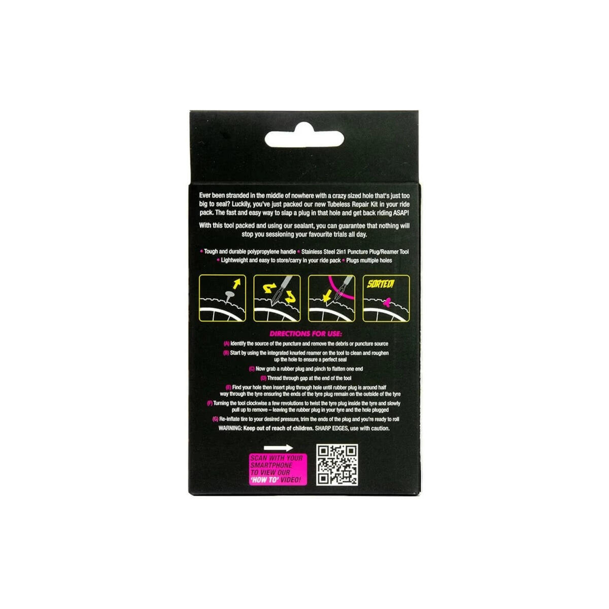 Muc-off tubeless reparatie reparatie 2/5