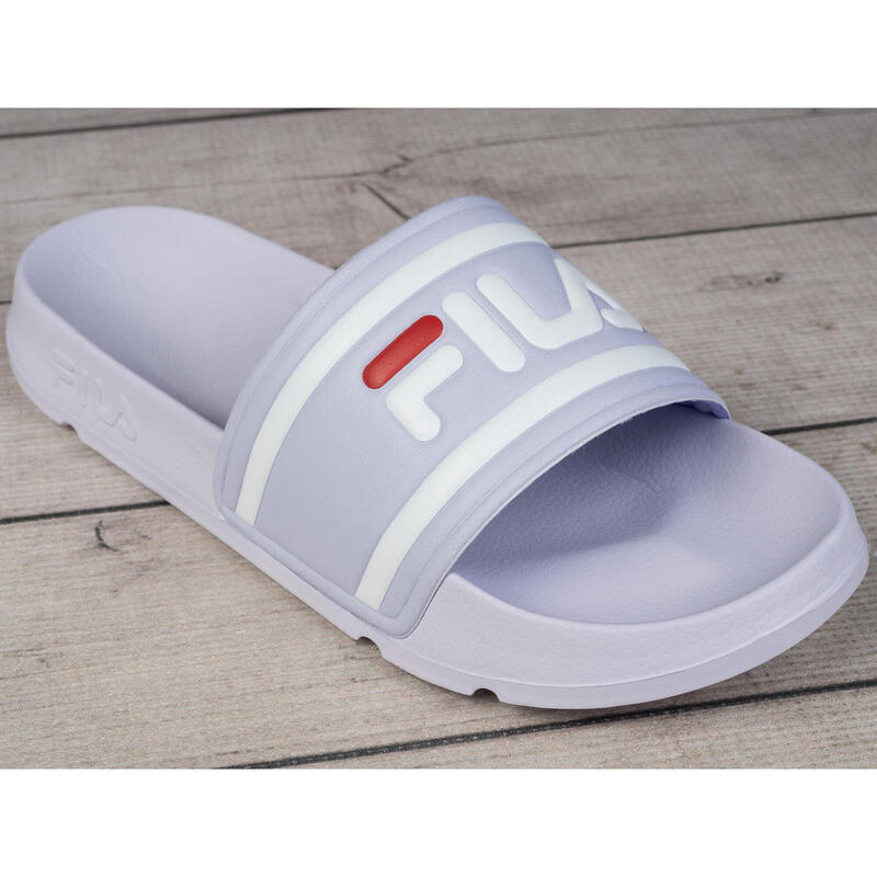 Claquettes Fila Modèle Morro Bay Slipper Couleur Gris