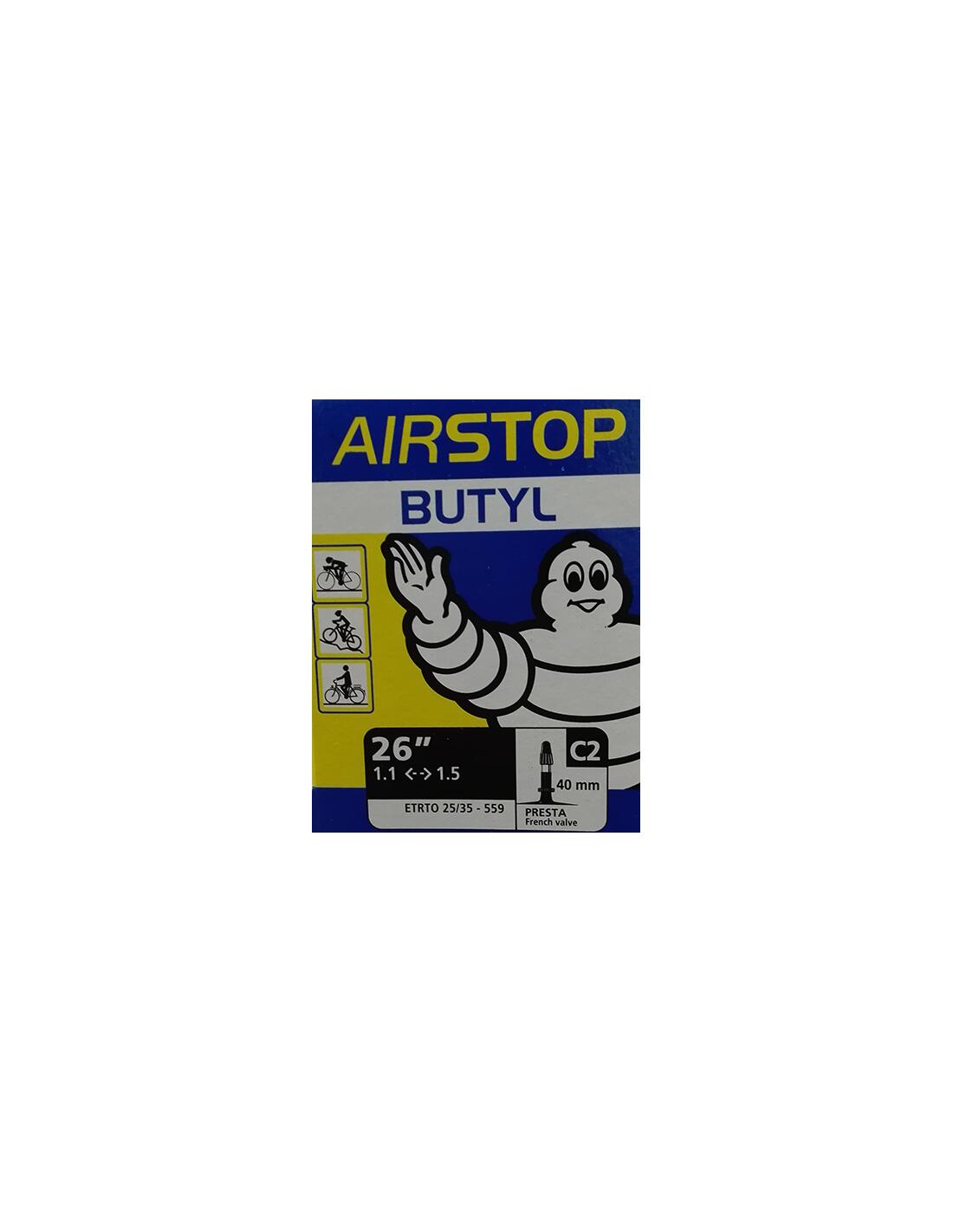 MICHELIN Camera d'aria della valvola Presta Michelin c2 26 x 1.00-1.35