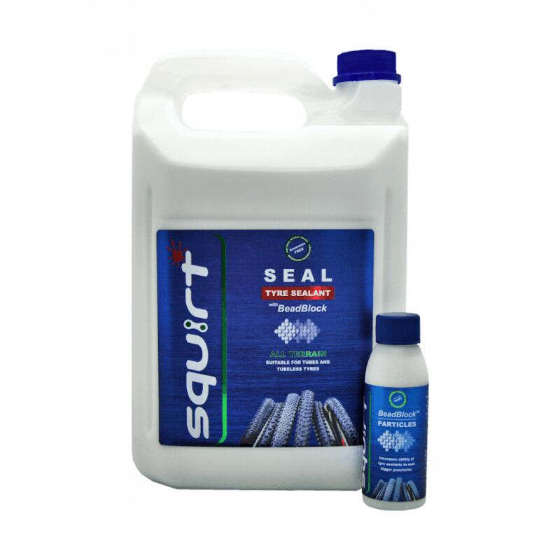 SQUIRT Líquido Tubeless Antipinchazos SQUIRT Beadblock 5000 ML