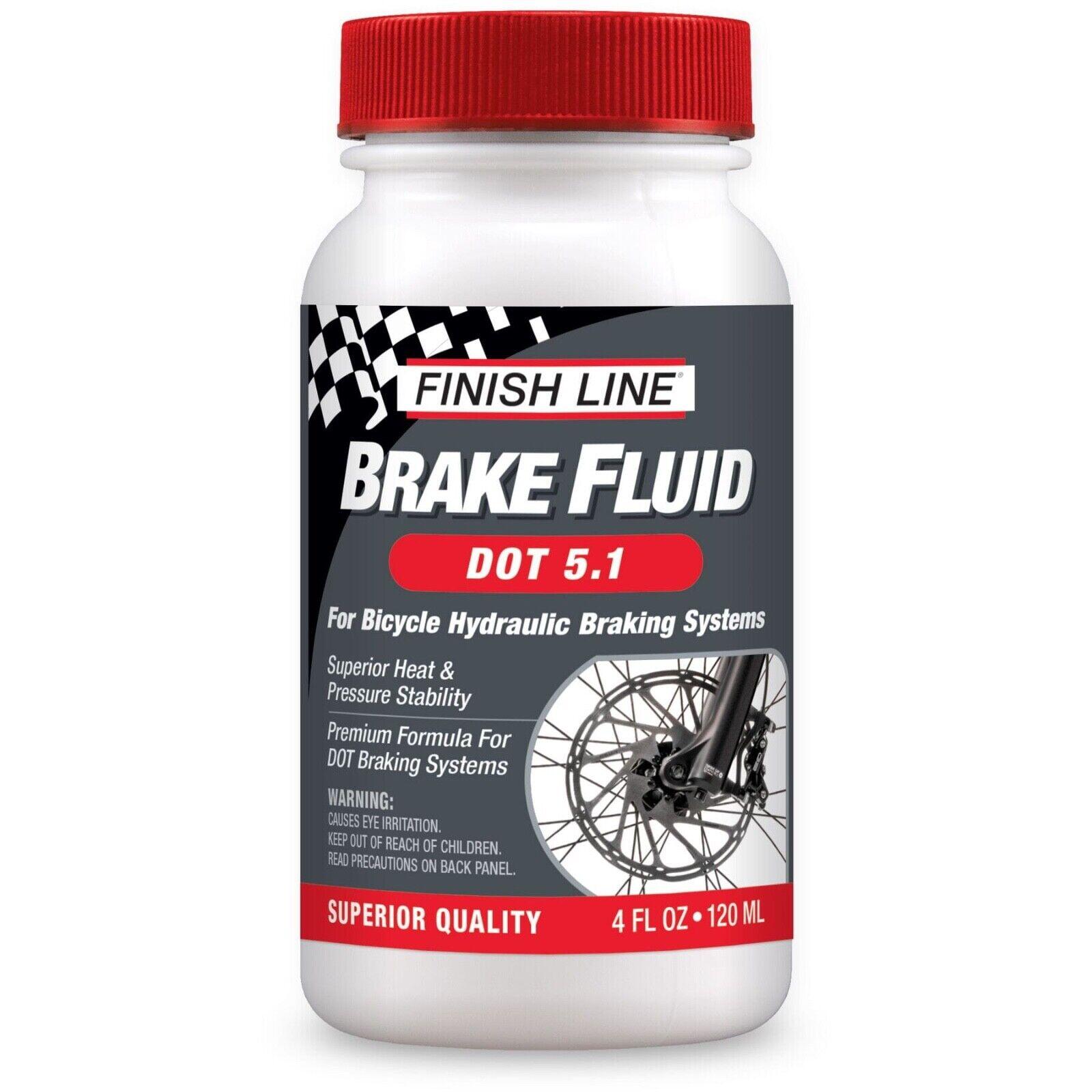 FINISH LINE Finish Line Dot 5.1 Hydraulic Brake Fluid 120ml/4oz MTB Road Braking