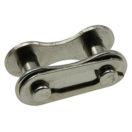 Connex Kettenschloss Federverschluss 108 1-fach B=9,5mm, 1/2x1/8, 1 Stück, grau