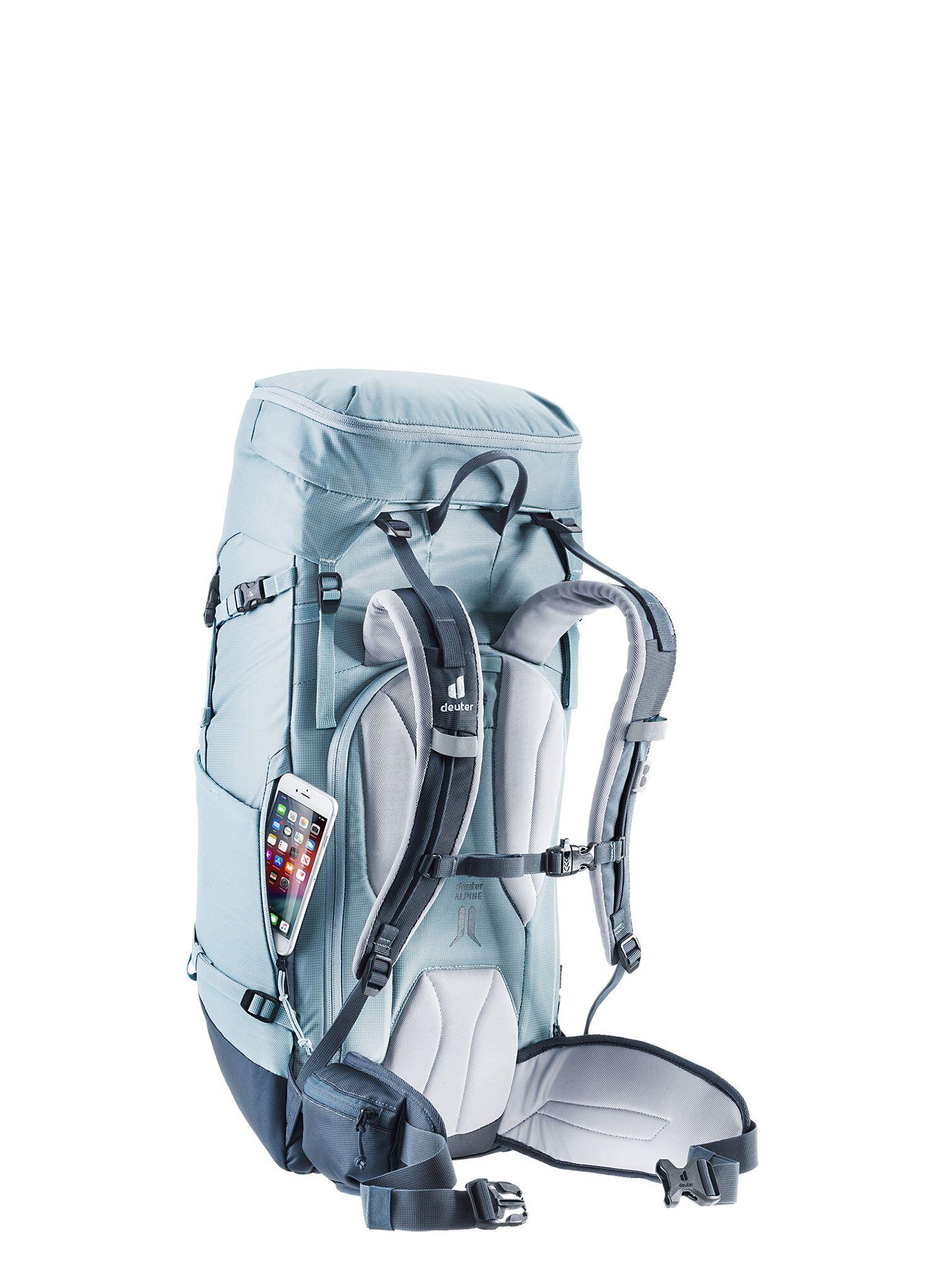 Sac à dos Deuter Rise 32+ SL femme 32 L, dos ventilé, bretelles anatomiques 5/7