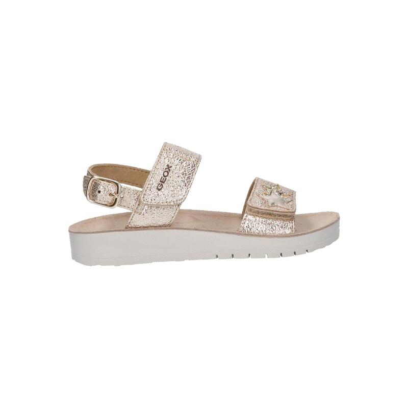 Sandales Fille J SANDAL COSTAREI GI Or