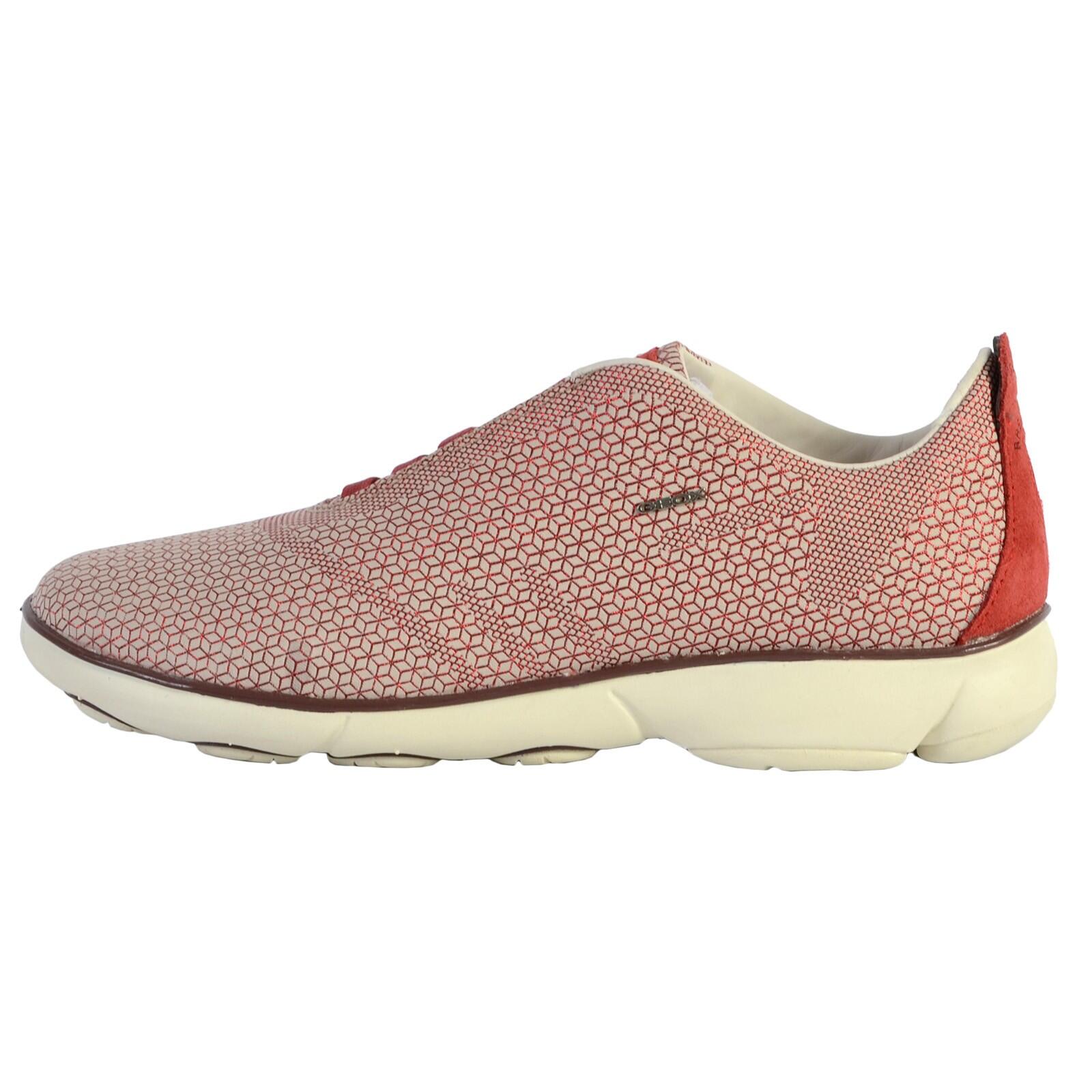 Geox - Basket Geox D Nebula E - Femme - Chaussures De Sport - Rouge - 36 - Decathlon