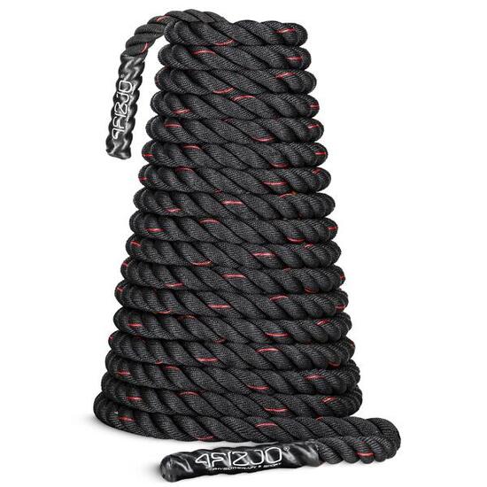 4FIZJO Power Rope 15 m – Battle Rope für intensives Training