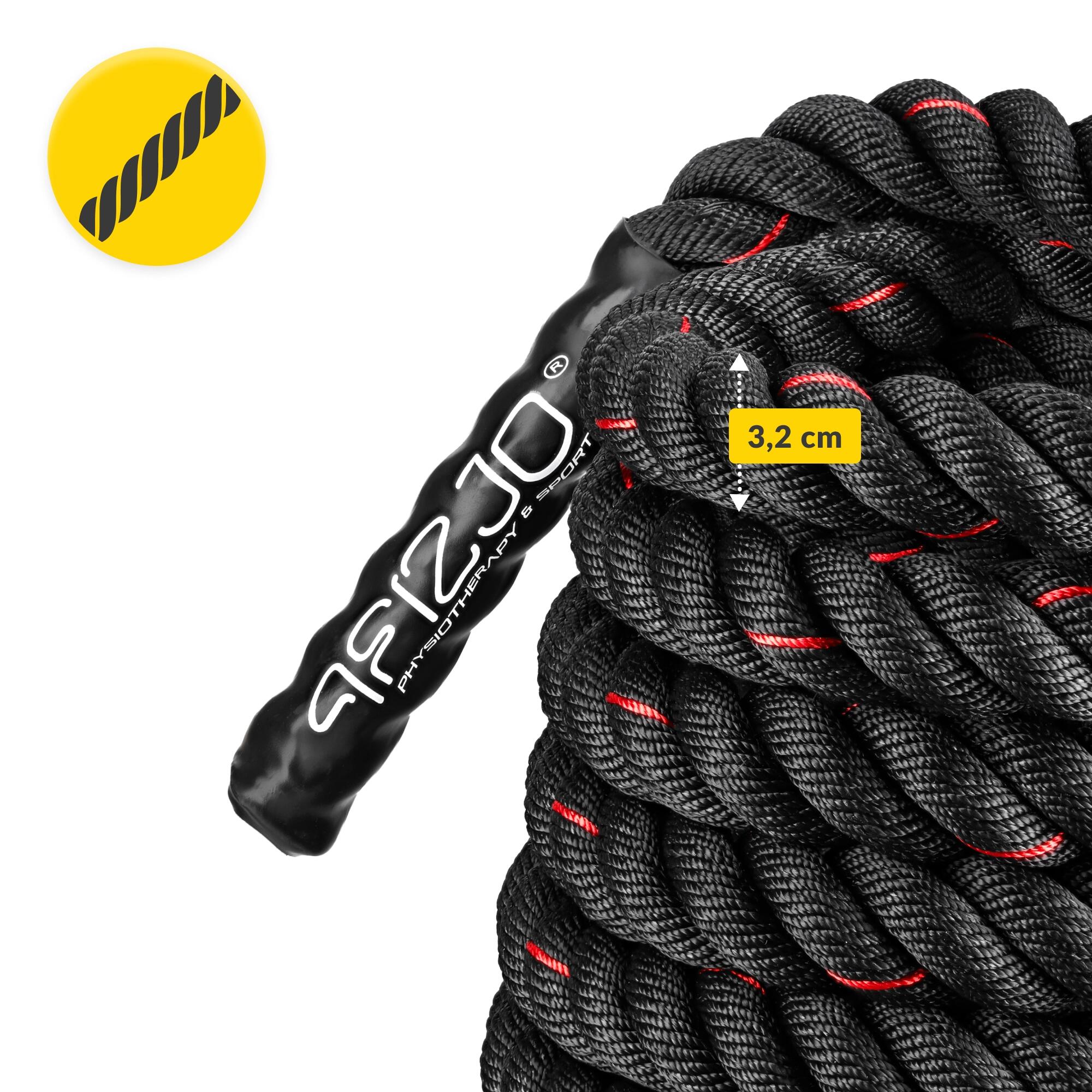 Tréninkové lano 4FIZJO Power Rope 3/7