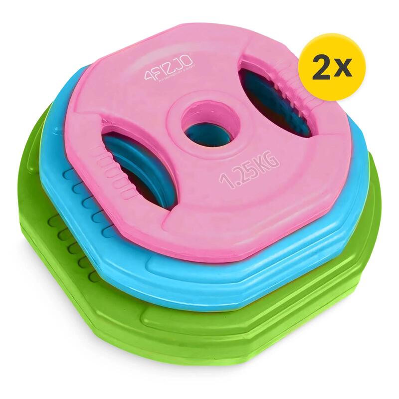 Bară de antrenament cu greutate din oțel 4FIZJO FITNESS
