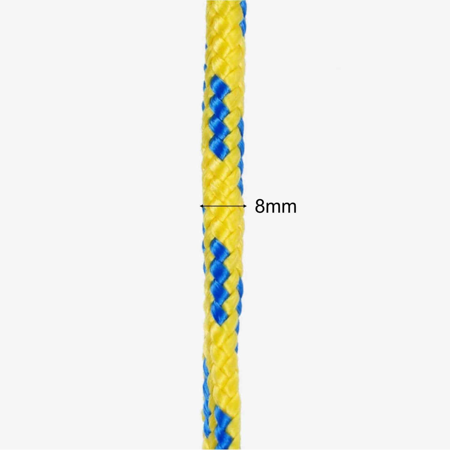 Lomo 8mm Floating Rope - Braided Polypropylene 10 Metre 4/5