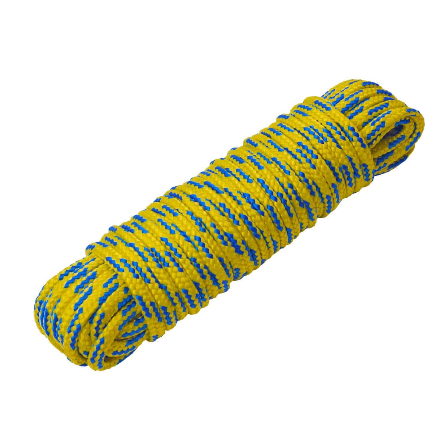 LOMO Lomo 8mm Floating Rope - Braided Polypropylene 10 Metre